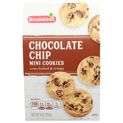 Premium Mini Cookies, Chocolate Chip