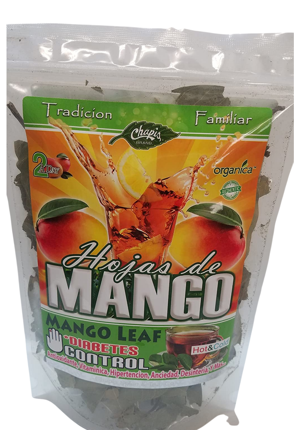 Chapis Hojas De Mango Organica//Mango Leaf 70g