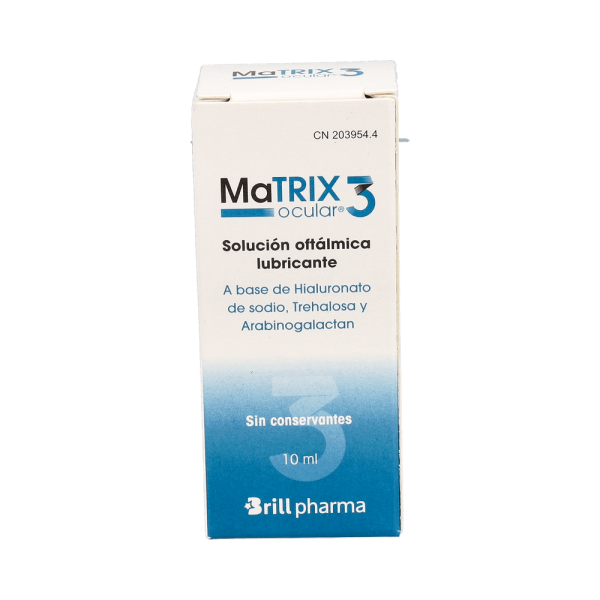 MATRIX OCULAR 3 10ML BRILL PHARMA