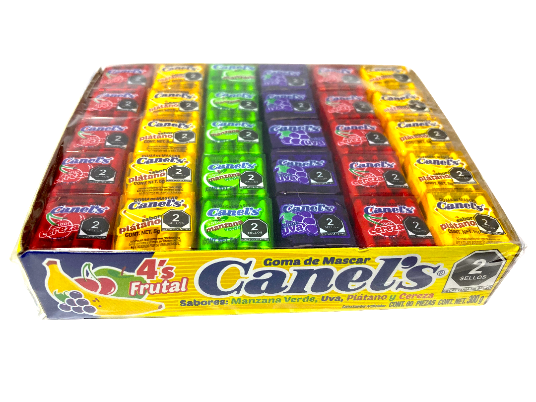 Canel’s Chewing Gum, Fruity, Assorted Flavors