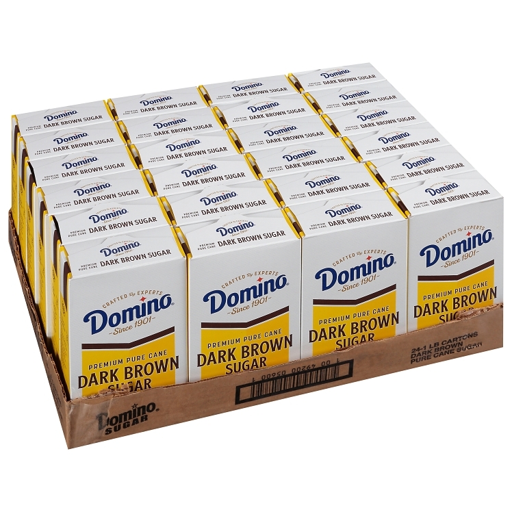 Domino Premium Pure Cane Dark Brown Sugar 1 Lb — UPC 49200056004 — Go-UPC