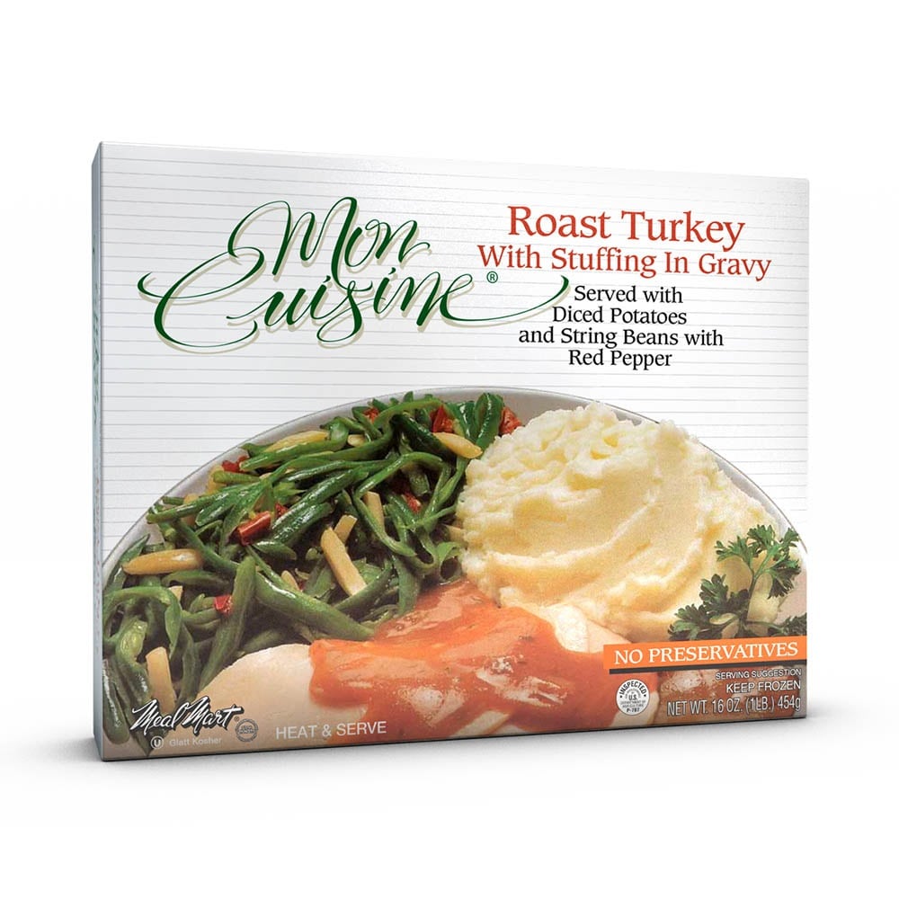 Stuffing in Gravy Roast Turkey