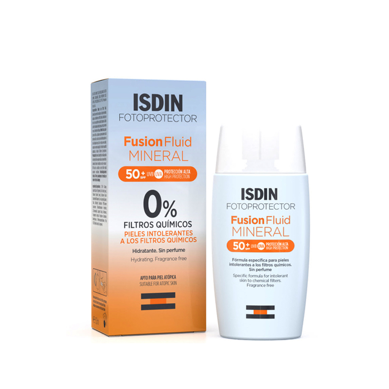 FOTOPROTECTOR ISDIN FUSION MINERAL FLUID 50+
