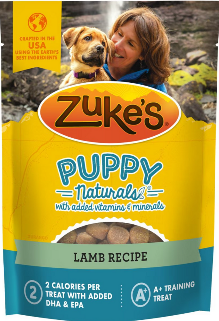 Zuke's Puppy Naturals Dog Treats - Lamb & Chickpea Recipe