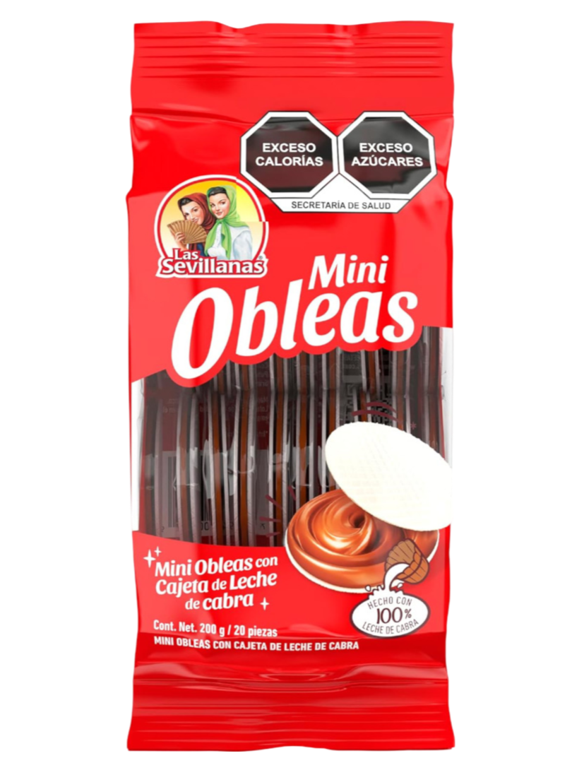 Obleas Las Sevillanas Candy Mini Wafers With Goat’s Milk