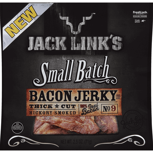 Photo of Jack Link's Small Batch Bacon Jerky, Hickory Smoked No. 9