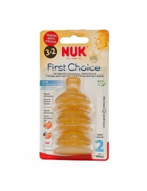 TETINA LÀTEX T2 L 3X2 NUK