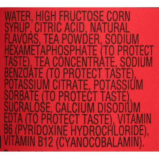 Sweet & Lightly Tart Iced Tea