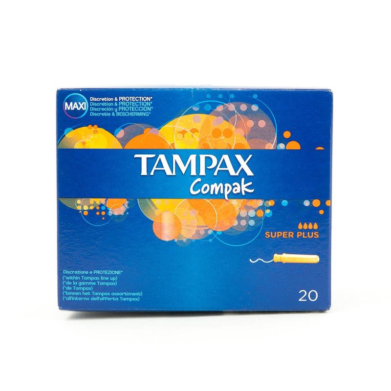 TAMPAX COMPAK SUPERPLUS 18 UN