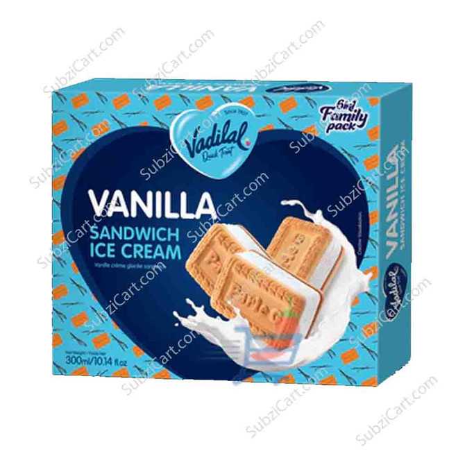 Vanilla Sandwich Ice Cream
