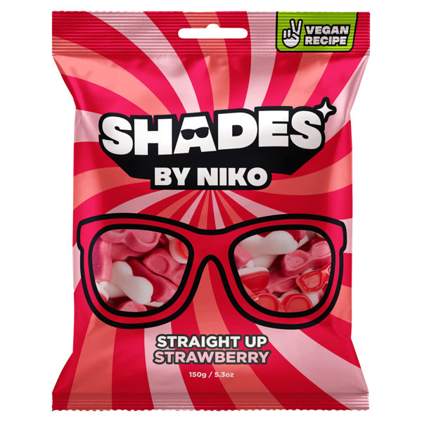 Shades by Niko – Straight Up Strawberry 150g