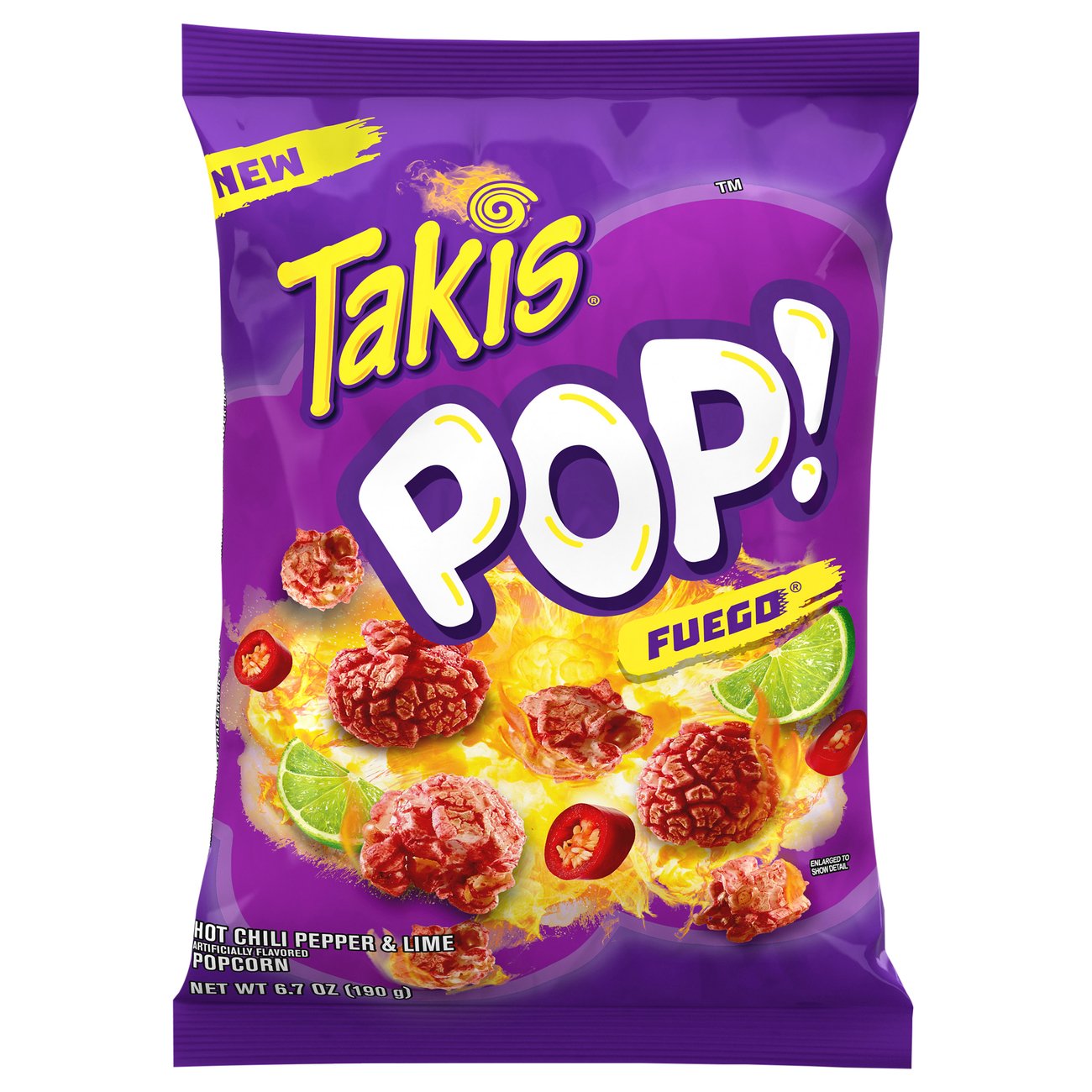 Takis Pop Fuego Popcorn — UPC 757528026516 — Go-UPC