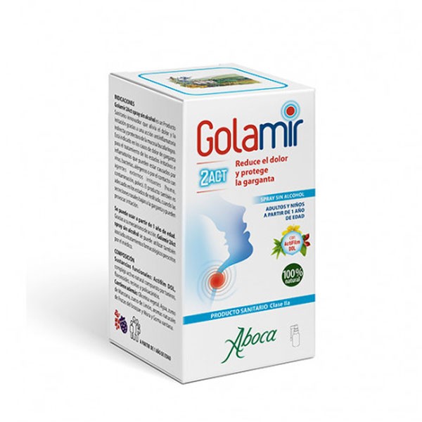 GOLAMIR 2ACT SPRAY S/ALCOHOL ABOCA