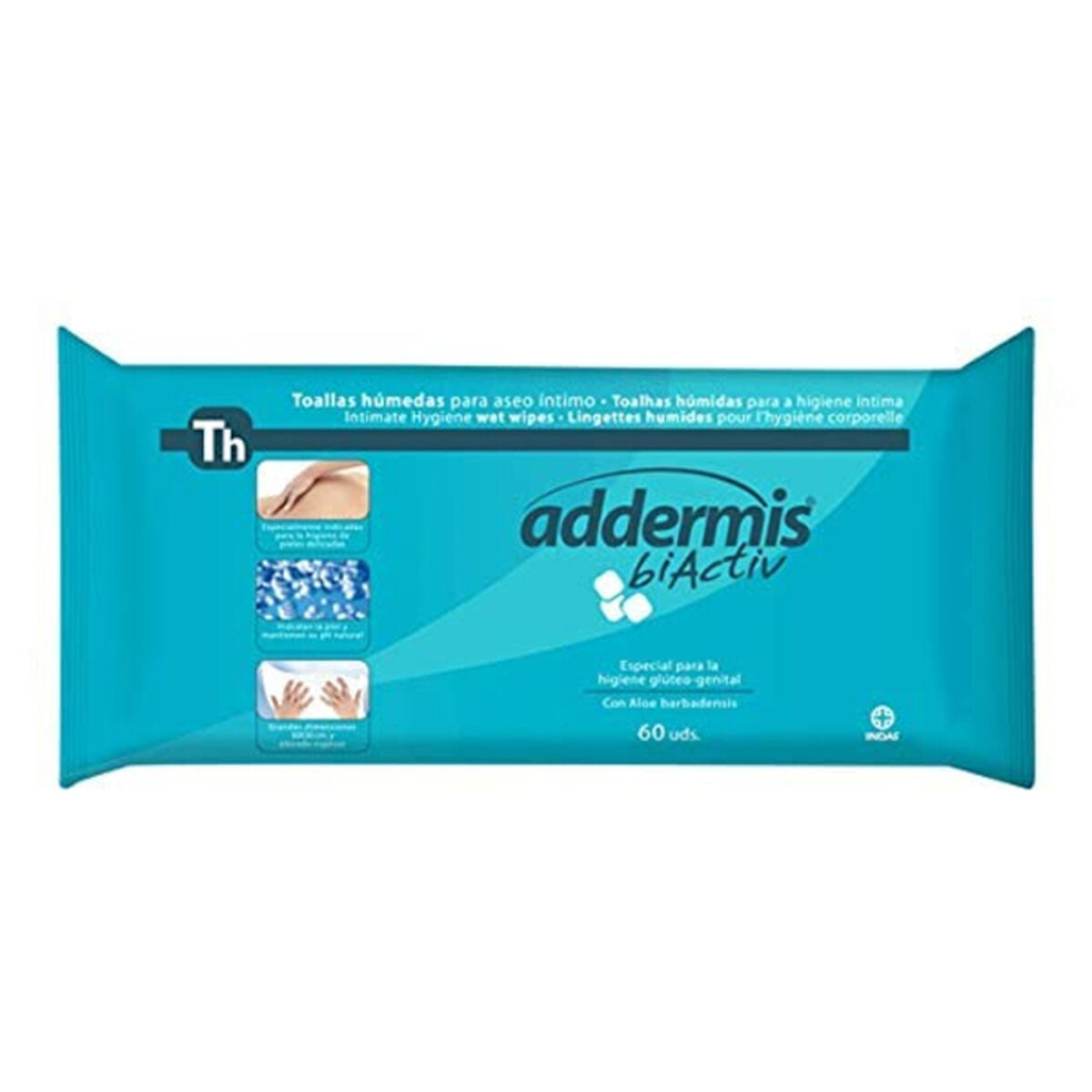 TOVALLOLETES ADDERMIS 60U. INDAS