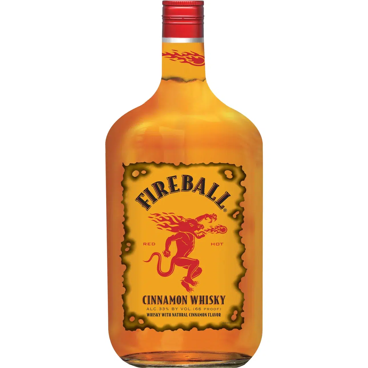 Photo of Fireball Cinnamon Whisky Flavored Whiskey, 1.75 L