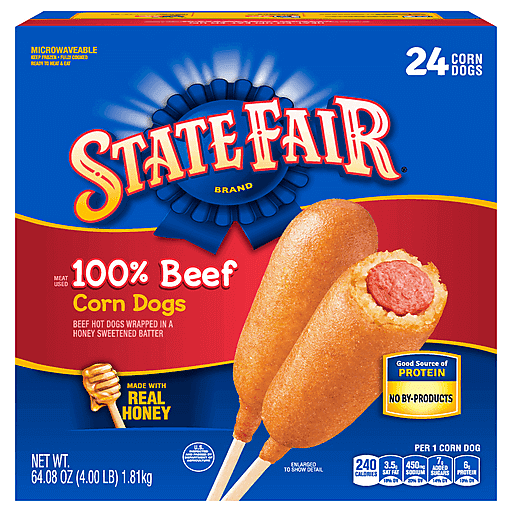 State Fair Brand 100% Beef Corn Dogs