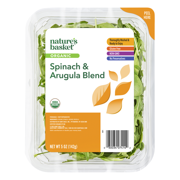 Organic Spinach & Arugula Blend