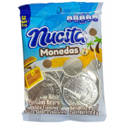 Chocolate Flavored Candy Coins, Chocolate