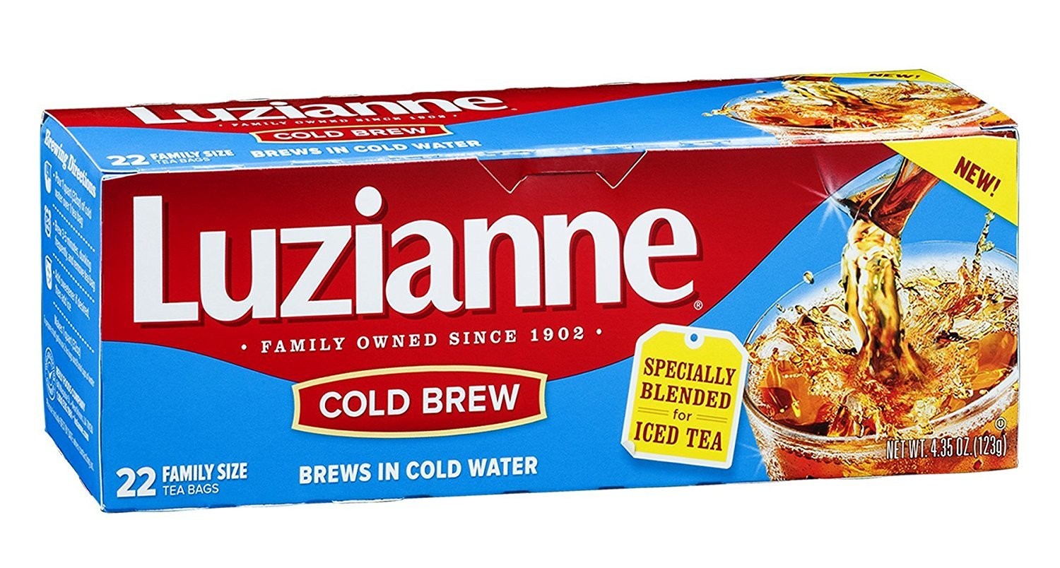 Photo of Luzianne Black Tea, Cold Brew, Family Size, Tea Bags