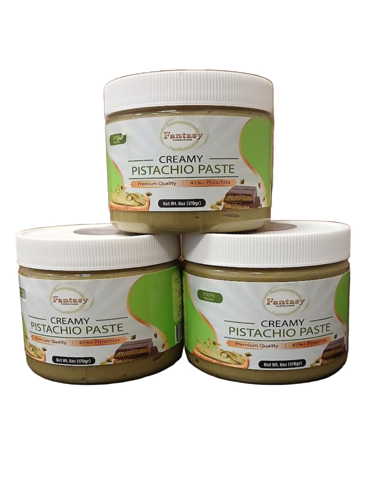 Fantasy Creamy Pistachio Paste 6oz Jar