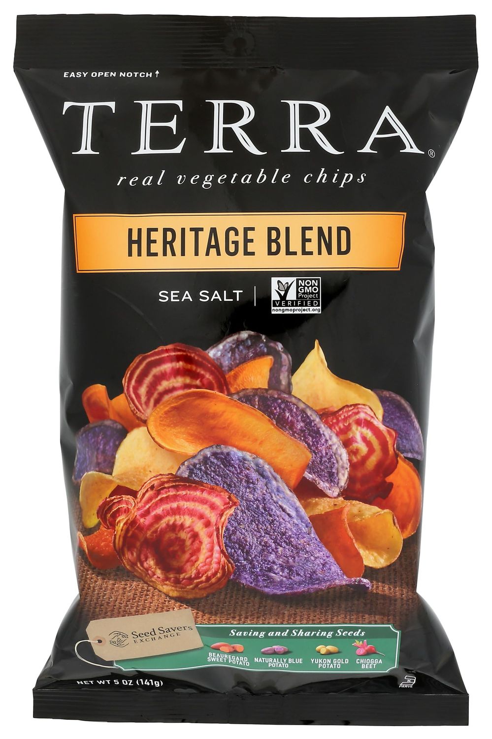 Photo of Terra Heritage Blend Sea Salt Real Vegetable Chips 5 Oz. Bag