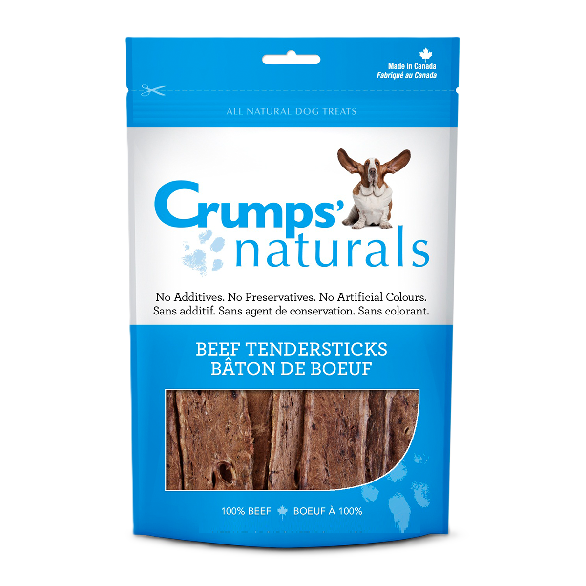 Crump's Naturals Beef Lung Tendersticks Dog Treats
