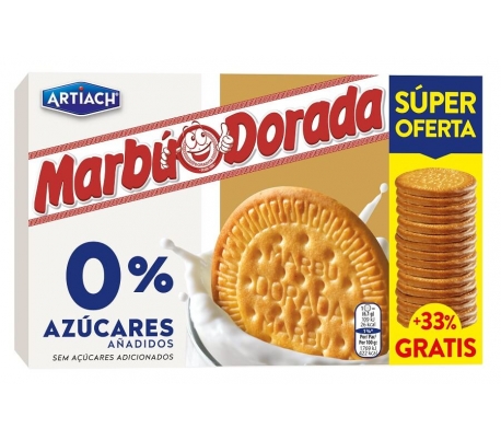 MARIA DORADA MARBU 0%AZUC.300+100GR GRAT