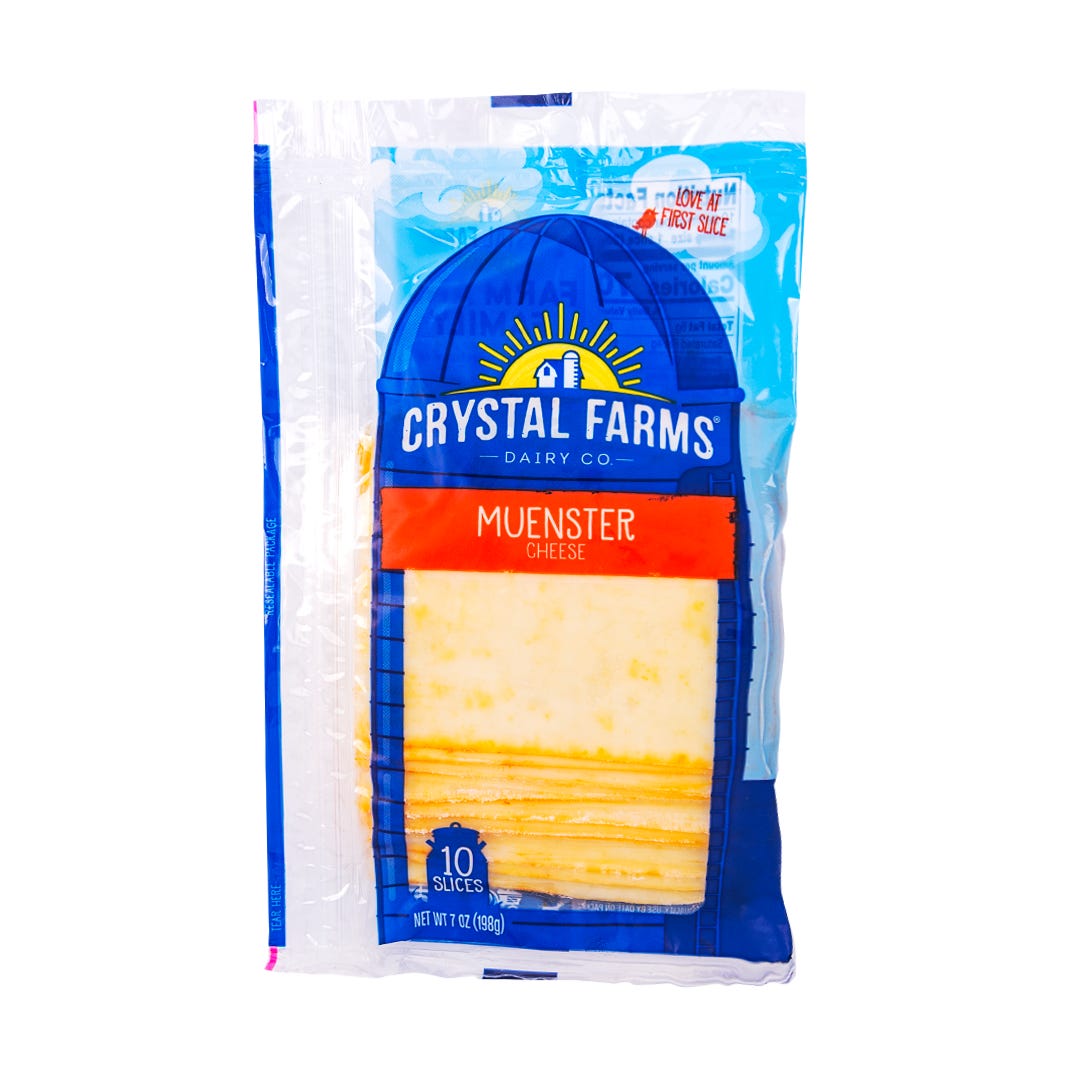Muenster Cheese Slices, Muenster