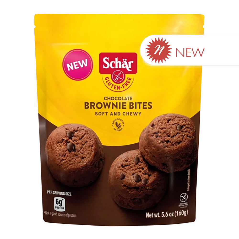 Schar Brownie Bites, Gluten Free, Chocolate 5.6 Oz