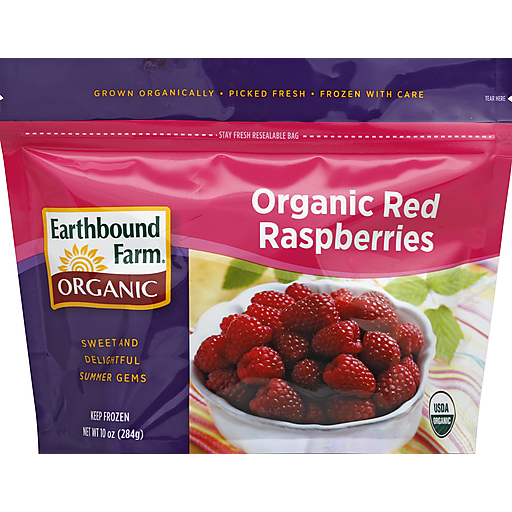 Organic Red Raspberries