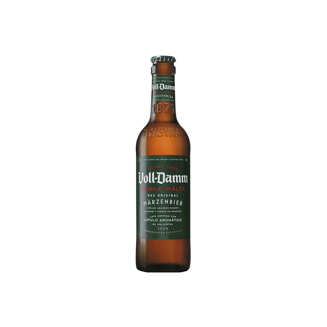 CERVEZA VOLL DAMM BOT.33CL (CESTA)