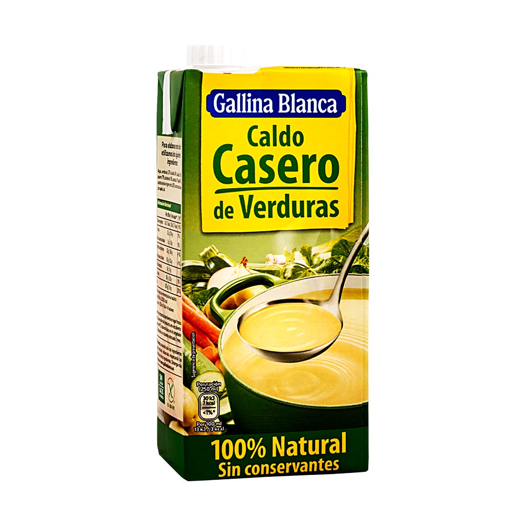 CALDO CASERO DE VERDURAS G.B. 1 L.