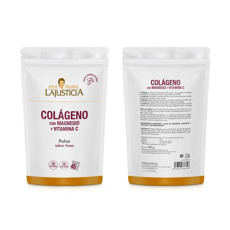 COLÀGEN AMB MAGNESI+VIT C MADUIXA 350GR LAJUSTICIA