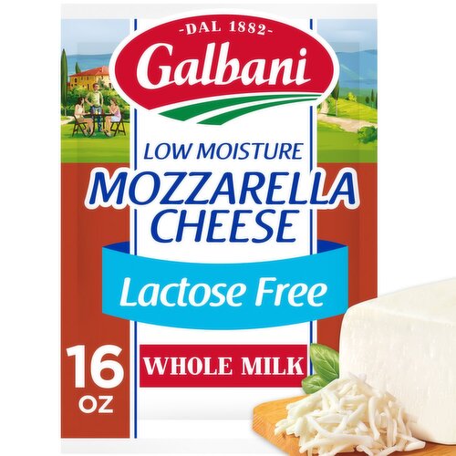 Mozzarella Cheese Lactose Free