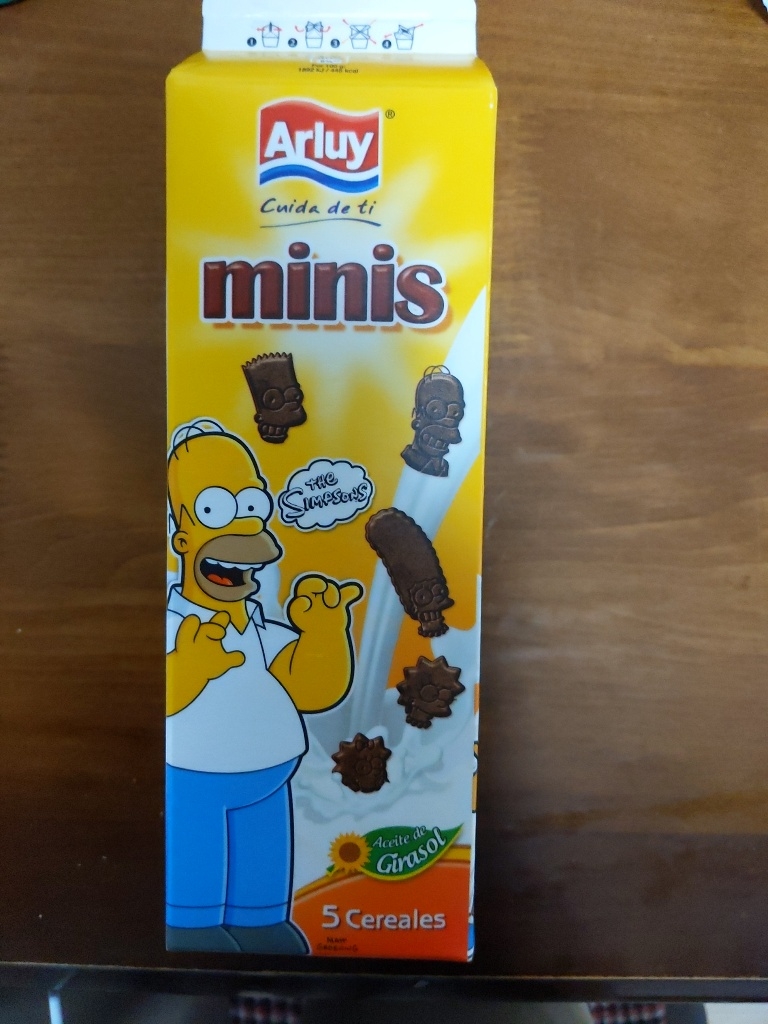 GALLETAS MINIS SIMPSONS ARLUY 275 GR