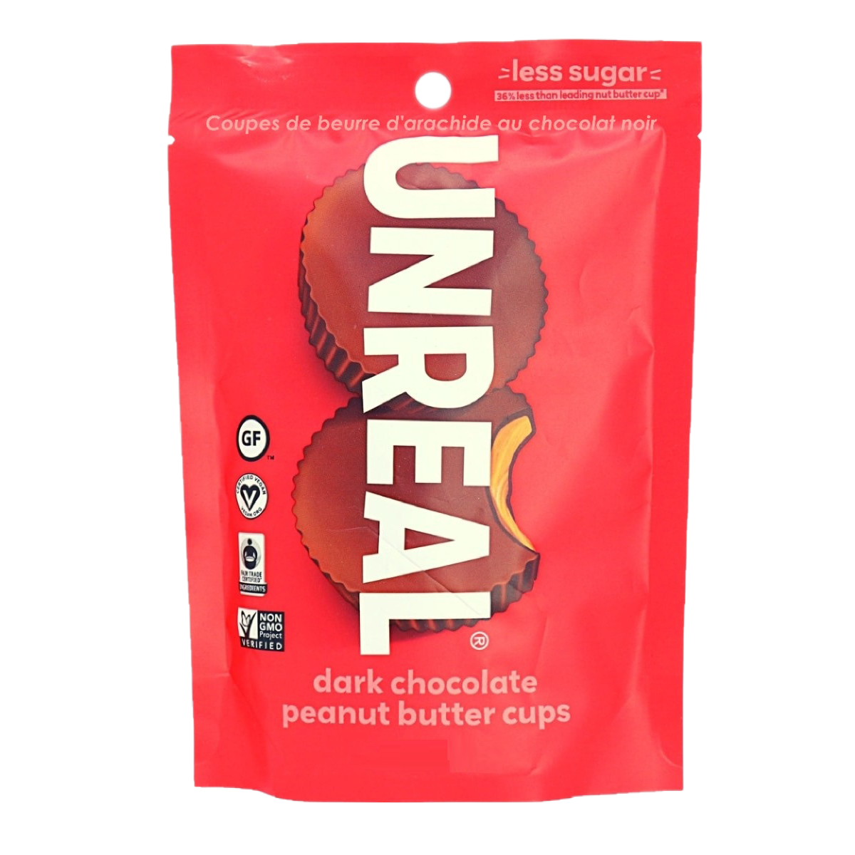 Unreal Dark Chocolate Peanut Butter Cups - 4.2oz