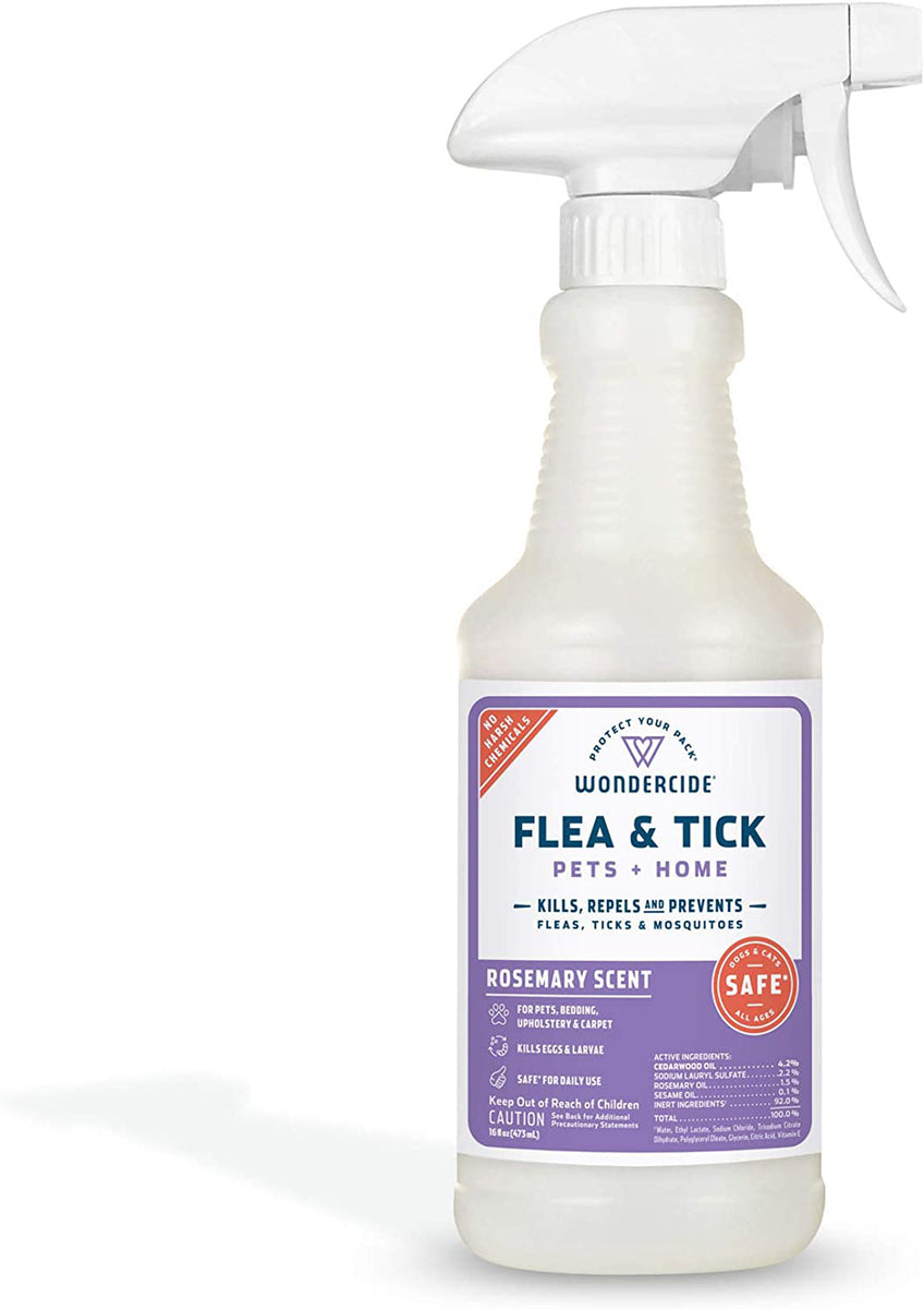 Wondercide Flea & Tick Spray For Pets + Home Rosemary 16oz