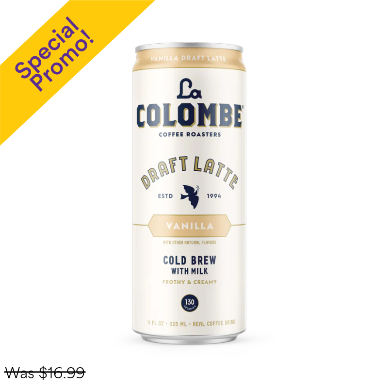 La Colombe Draft Latte Cold Brew Vanilla Coffee With Milk 11 Fl Oz