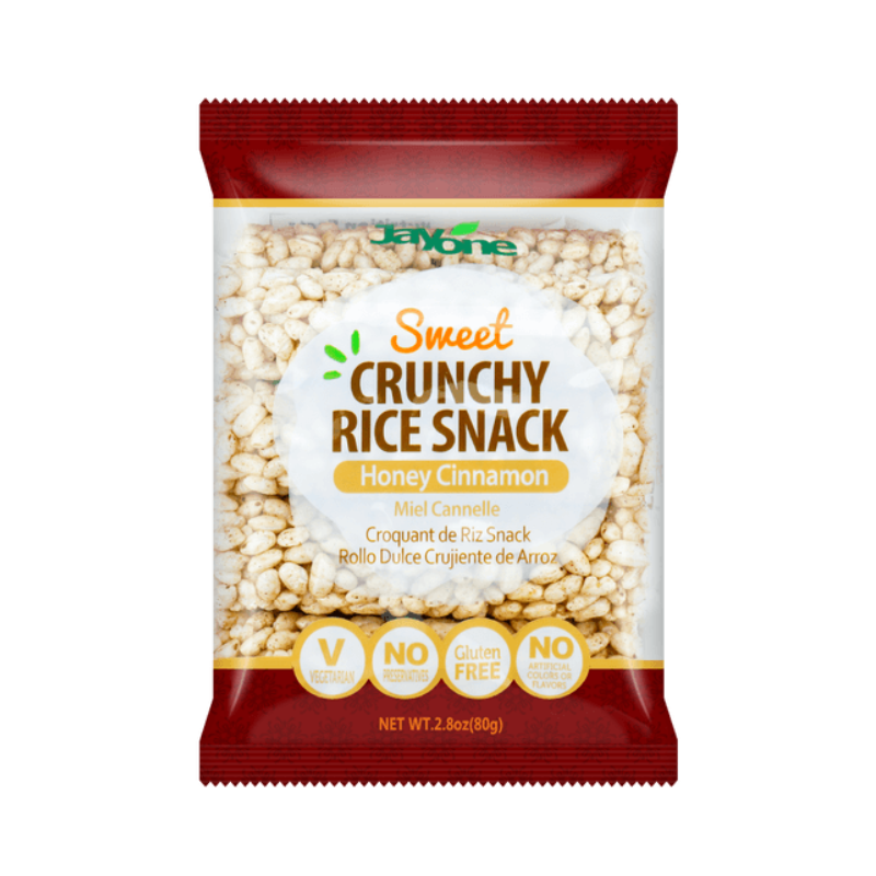 Crunchy Rice Snack, Honey Cinnamon