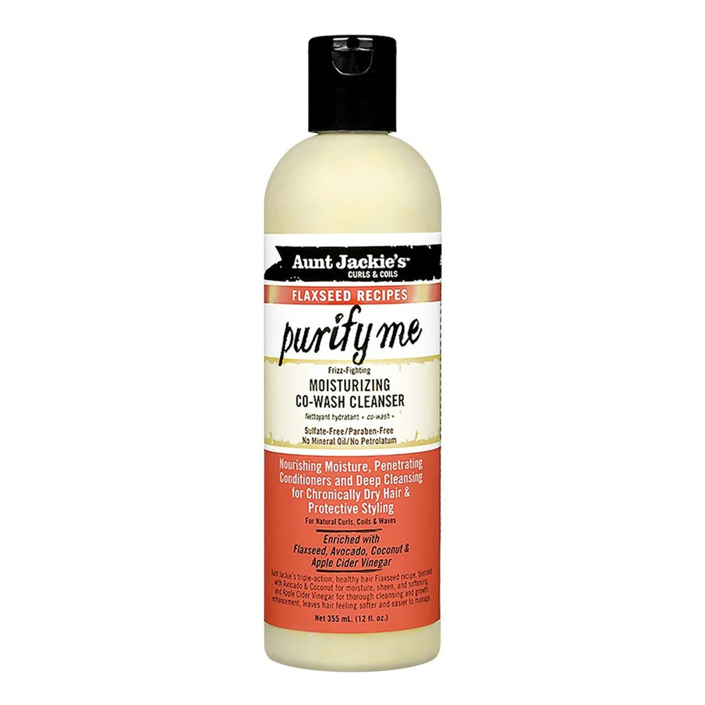 Photo of Aunt Jackie's Flaxseed Recipes Purify Me Moisturizing Co-Wash Cleanser - 12 Fl Oz