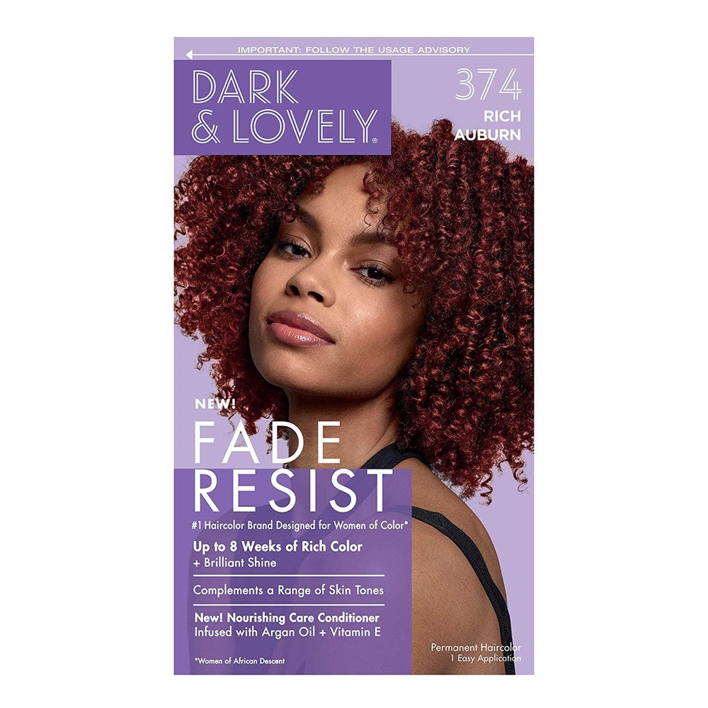Photo of Dark & Lovely Fade Resist Rich Conditioning Color 374Rich Auburn