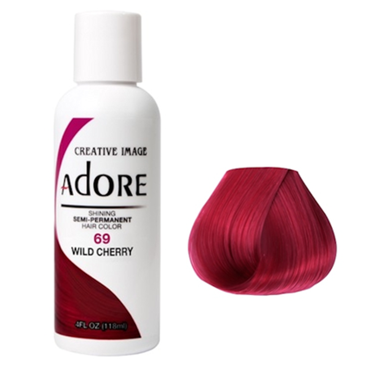 Photo of Adore Semi Permanent Hair Color, [69] Wild Cherry 4 Oz