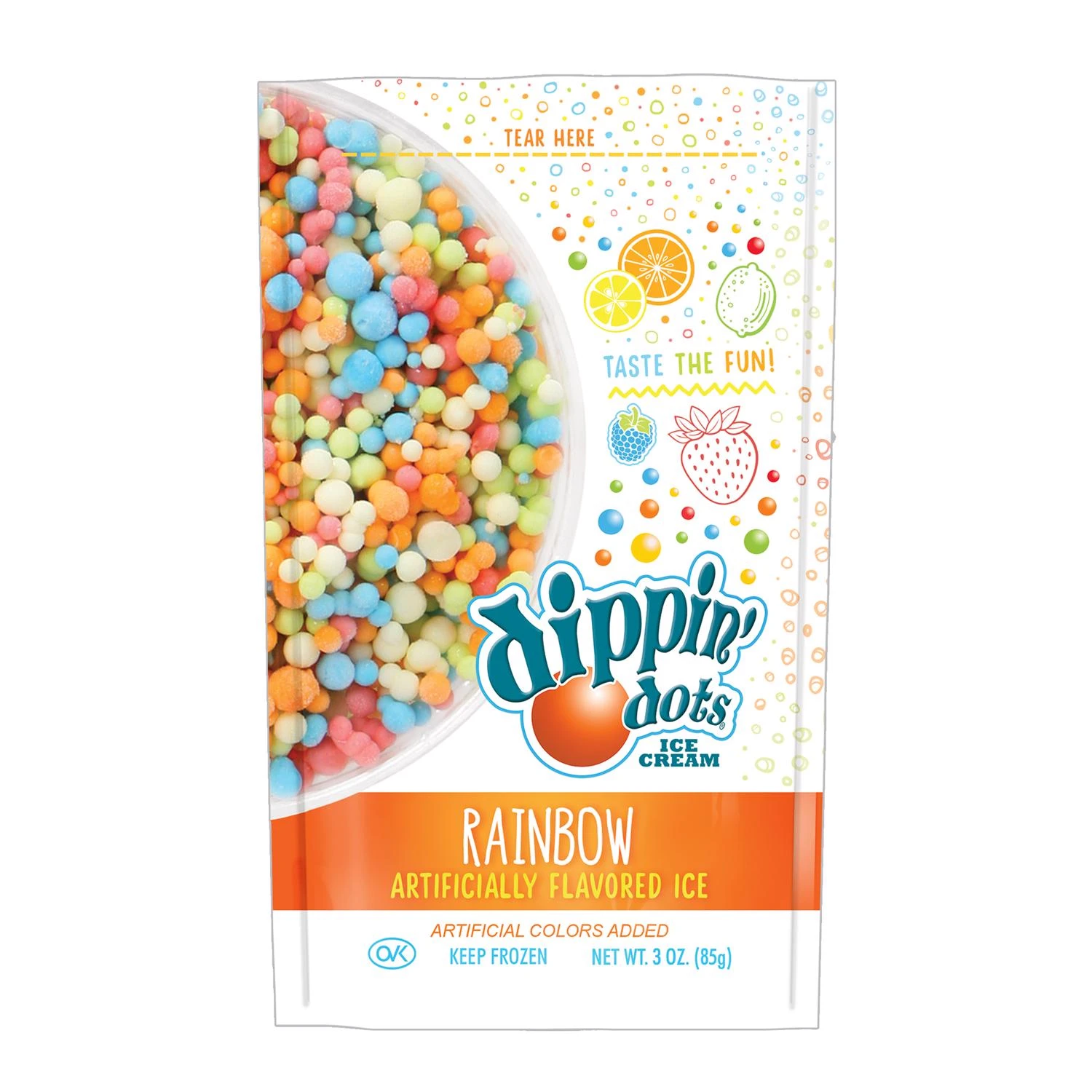 Dippin Dots Rainbow Ice — GTIN-14 0816193011439 — Go-UPC