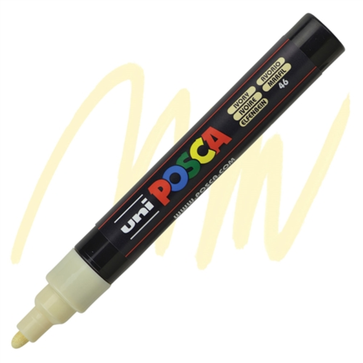 Photo of Posca Paint Marker, PC-5M Medium Bullet, Ivory