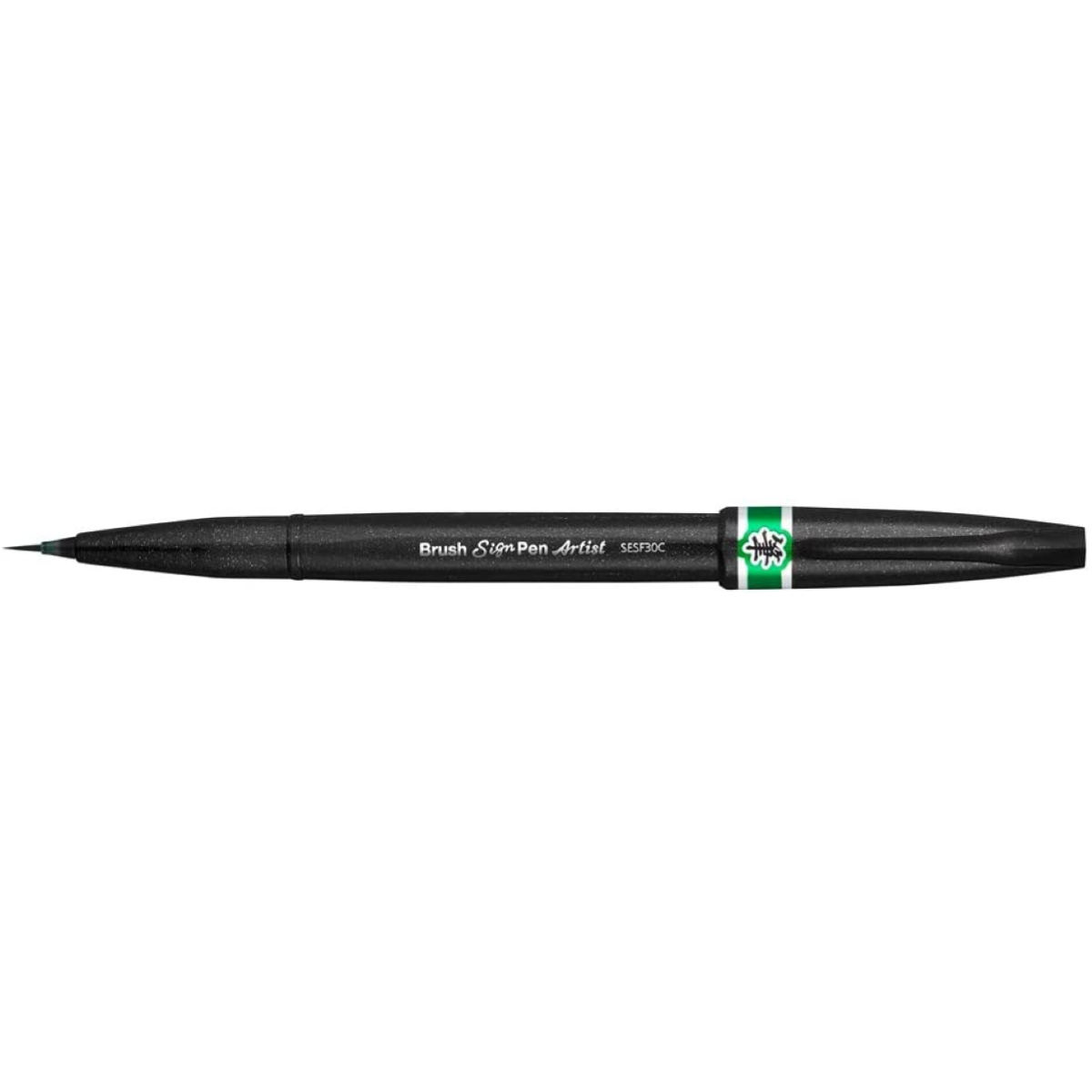 Photo of Pentel Artist Brush Sign Pen - Green