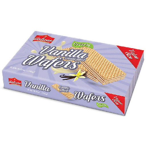 Vanilla Cream Filled Crispy Wafers, Vanilla Cream