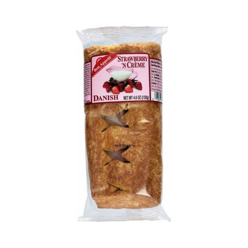 Bon Appetit Danish Strawberry N Creme 4.6 Oz