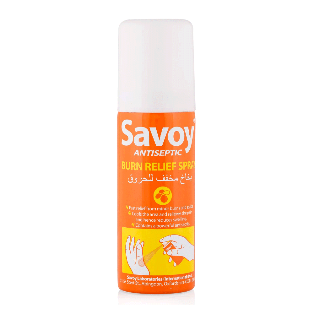 Photo of Savoy Antiseptic Burn Relief Spray 50ml