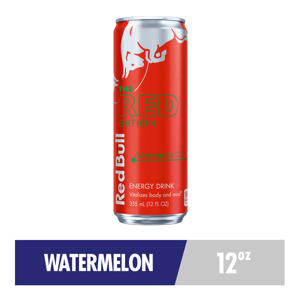 Photo of Red Bull Edition Watermelon Energy Drink 12 Fl Oz Can