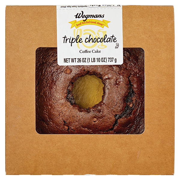 Triple Chocolate Coffee Cake, Triple Chocolate